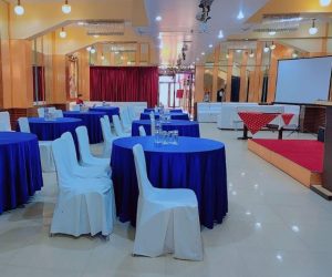 Birthday celebration setup at Hotel Maiden Residency Ghaziabad