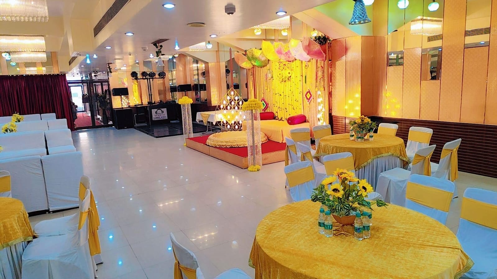 Banquet hall interior