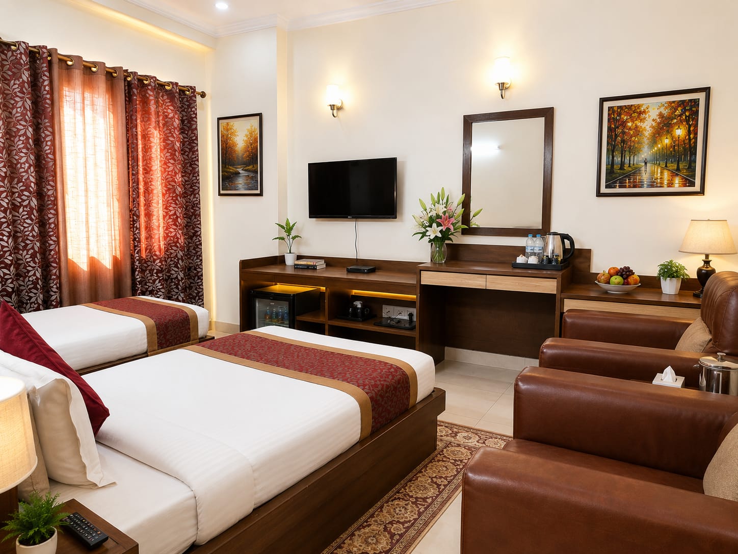 Rooms - Hotel Maiden Residency