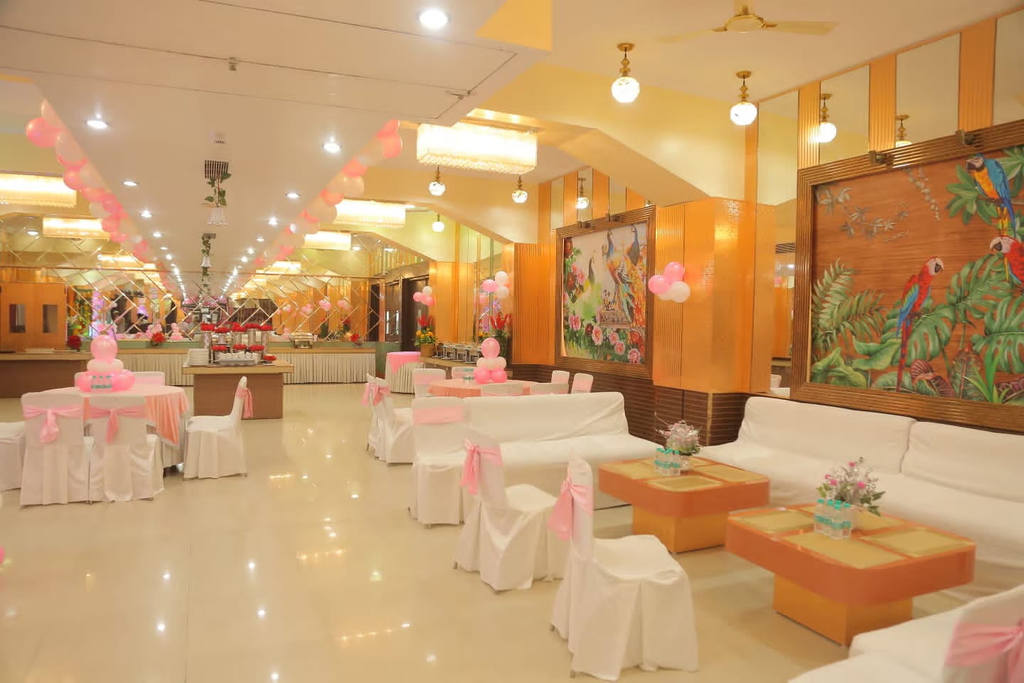 Banquet hall interior event in Ghaziabad