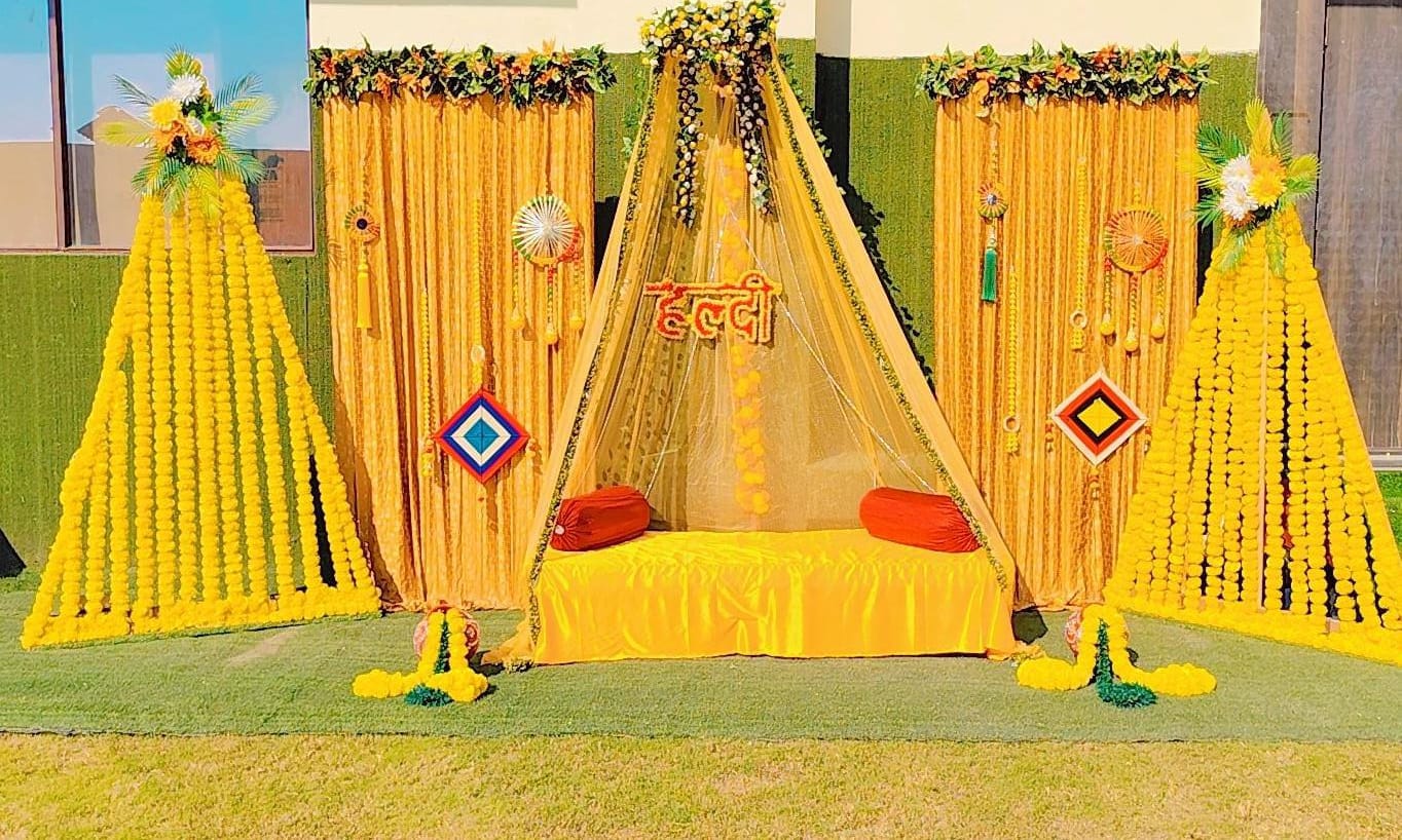 Haldi Decoration